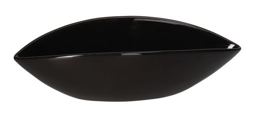 DONICZKA OSŁONKA CERAMICZNA CZARNA ŁÓDKA DUŻA OZDOBA na Arena.pl