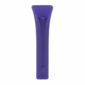 evolved novelties full coverage purple - wibrujący aplikator z osłoną