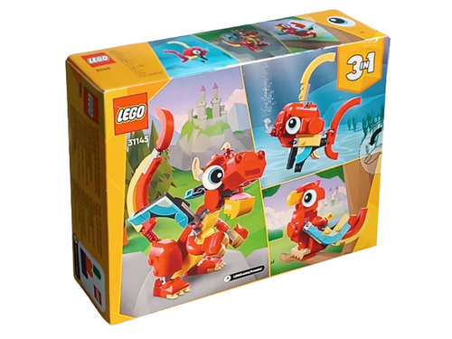 Klocki Lego Creator 3w1 - Czerwony smok 31145 na Arena.pl