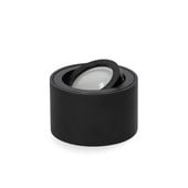 Oprawa natynkowa SPARK S TUBA czarna ruchoma halogen sufitowa