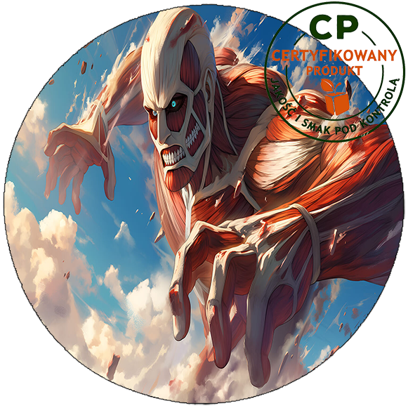 Opłatek na tort Atak Tytanów - Attack of Titans zdjęcie 1