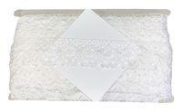 Koronka Bawełniana S-09  ( 1 mb ) Biała