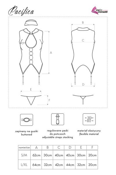 Przebrania Pacifica rozmiar - L/XL zdjęcie 4