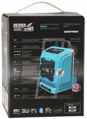 Radio budowlane DEDRA DED7005 na Arena.pl