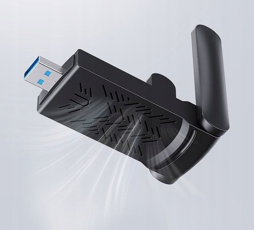 Adapter WiFi USB 3.0 Karta Sieciowa 1300MBps 5Ghz do Komputera Antena Wi-Fi na Arena.pl