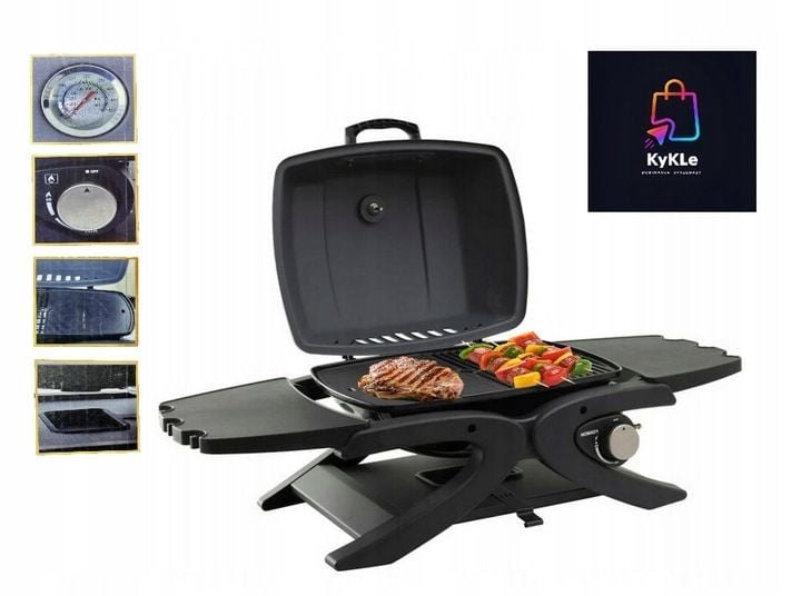 Grill gazowy kompaktowy 3,7 kW zdjęcie 2