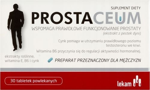 Prostaceum na problemy z prostatą 30 tabletek na Arena.pl