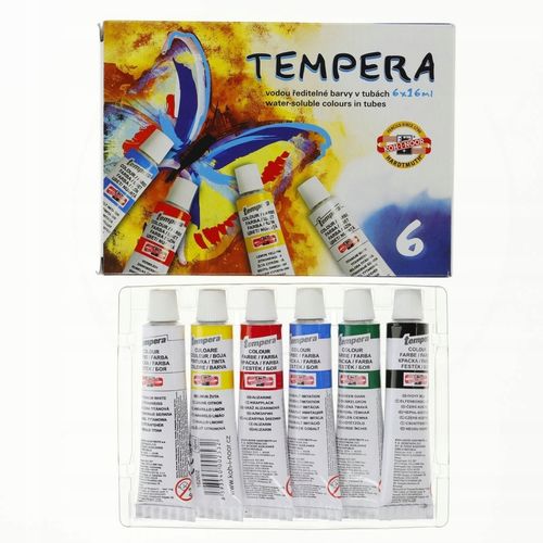farby tempery 162547 16ml 6 kolorowe 5129 na Arena.pl
