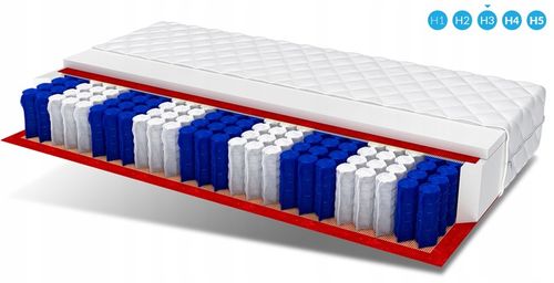 Materac 180x80 pocket 7 stref 12 cm DINO na Arena.pl
