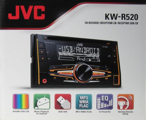 RADIO SAMOCHODOWE JVC 2 DIN 49 KOLORÓW ANDROID USB na Arena.pl