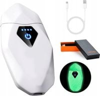 ZAPALNICZKA ELEKTRYCZNA PLAZMOWA ŁADOWANA USB RANJIMA LCD PREZENT PRO