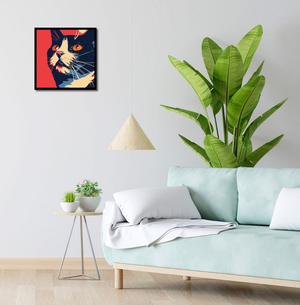 Plakat 40x40cm Szok zdjęcie 4