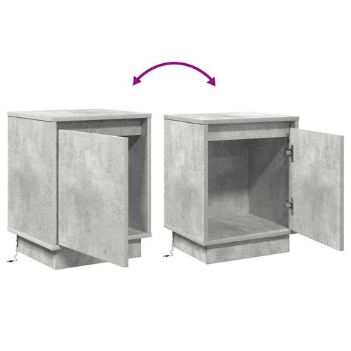 Szafka Nocna z Betonowy szary 39 x 34.5 x 50 cm na Arena.pl