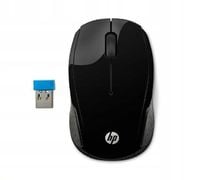 Mysz bezprzewodowa biurowa HP 220 Optyczna Uniwersalna USB Czarna