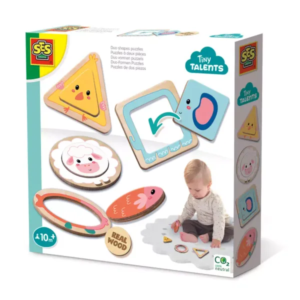 Duo kształty puzzle dla malucha zdjęcie 1