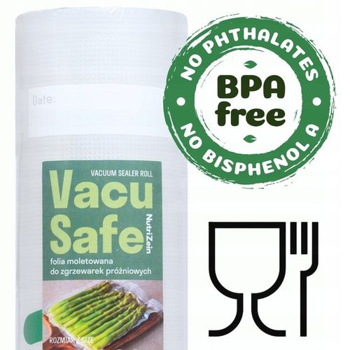Folia MOLETOWANA do zgrzewarki próżniowej NutriZein 20x300cm 4 sztuki na Arena.pl