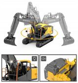 KOPARKA ZDALNIE STEROWANA RC CHWYTACZ 3w1 VOLVO XL