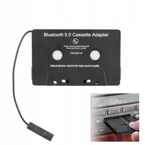 ADAPTER KASETY BLUETOOTH5.0 AUTA AUDIO ODBIORNIK na Arena.pl