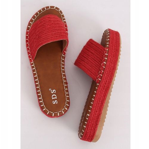 Klapki espadryle czerwone 7970-PL Red r.36 na Arena.pl