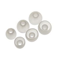 gumki do słuchawek KZ bezbarwne