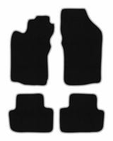 Dywaniki welurowe CARLUX-SILVER do Alfa Romeo GT 2003-2010, czarne