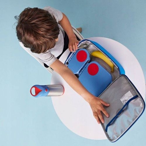 Snackbox na jedzenie Pojemnik na przekąski lunchbox Blue Blaze mini b.box na Arena.pl