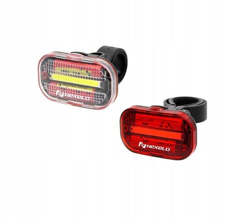 Lampki rowerowe lampka rowerowa przednia tylna na rower do roweru zestaw na Arena.pl