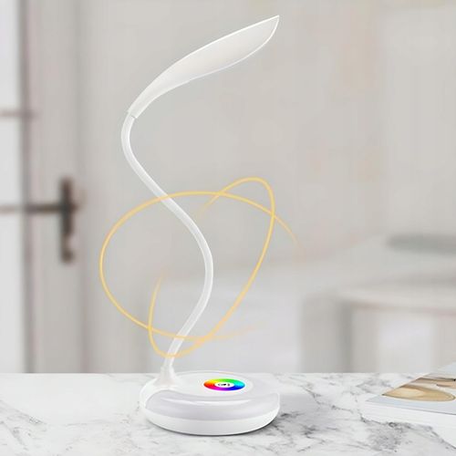 LAMPKA BIURKOWA LED NA BIURKO LAMPA 256 KOLORÓW RGB DO NAUKI DOTYKOWA na Arena.pl