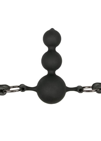 Knebel-Ball Gag With Silicone Beads zdjęcie 5