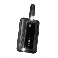 Powerbank Anker Zolo 30W 10000 mAh z kablem USB-C i portami USB-C i USB-A