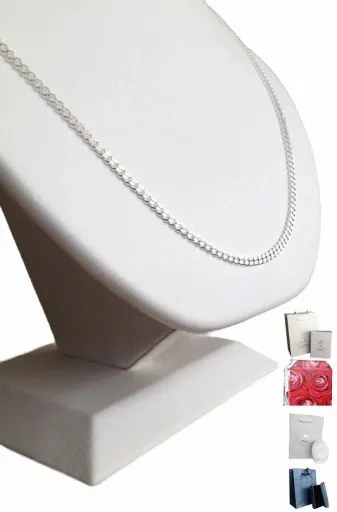 Łańcuszek SREBRNY PANCERKA SREBRO 925 (na prezent) zdjęcie 1