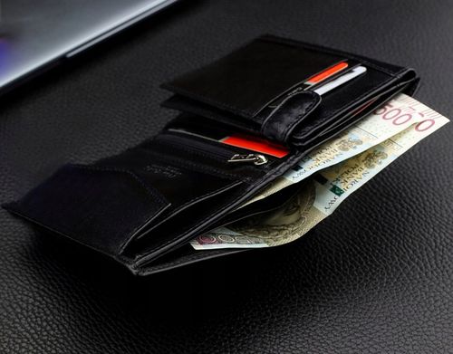 Portfel Męski Pierre Cardin Skórzany Czarny RFID Torebka Certyfikat Q1 na Arena.pl