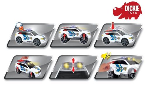 DICKIE Samochód Policyja Interceptor na Arena.pl