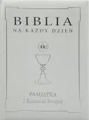 Biblia Na Każdy Dzień. Pamiątka I Komunii Świętej, Skóropodobna