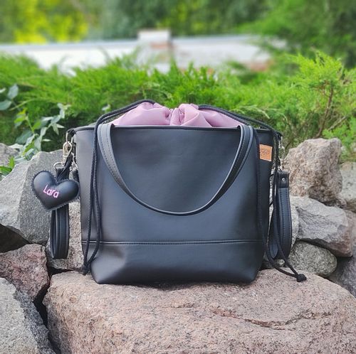 Torba klasyczna czarna z kominem na Arena.pl