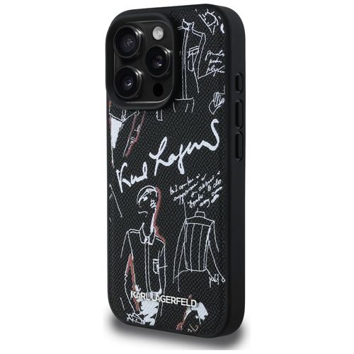 etui karl lagerfeld grained pattern &    logo magsafe do iphone 16 na Arena.pl