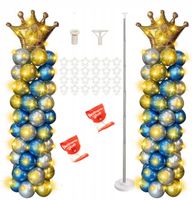 Stojak na Balony Stelaż do balonów 200CM Teleskopowy Kolumna Wesele Impreza