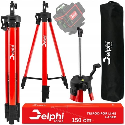 STATYW DO LASERA KRZYŻOWEGO POZIOMICY TRÓJNÓG TRIPOD 150 cm 5/8" na Arena.pl
