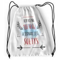 Plecak Dla Sołtysa Sportowy Szkolny Worek Torba Z Nadrukiem Ze Zdjęciem