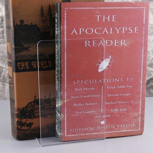 Podpórki do Książek Stojak Podpórka 6x Przezroczyste Plexi Stojaki na Arena.pl