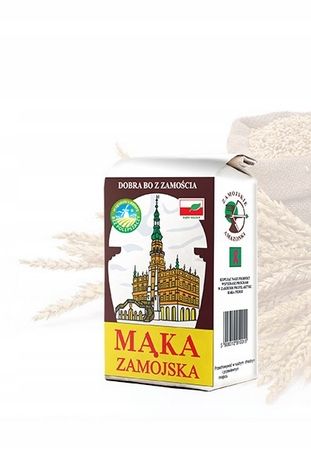 Zamojska Mąka Pszenna Typ 450 Zamość 1kg 10 sztuk na Arena.pl