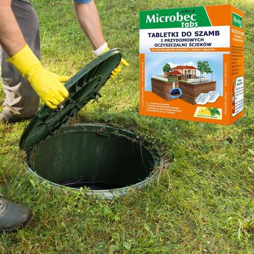 MICROBEC TABLETKI BAKTERIE DO SZAMBA OCZYSZCZALNI CYTRYNOWE 16 SZT. na Arena.pl