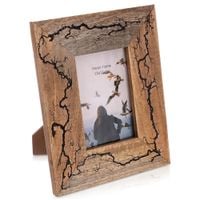 Ramka na Zdjęcia do Zdjęć Postawienia Stojąca Drewniana Mango 10x15 cm