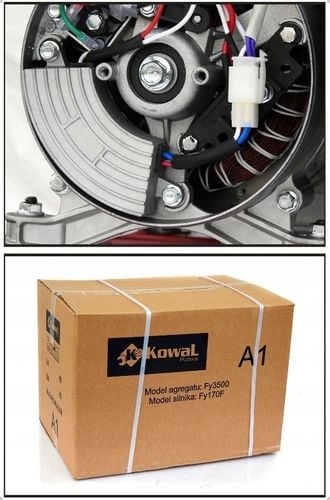 PROFESJONALNY AGREGAT PRĄDOTWÓRCZY 5,2kW generator AVR+ MIEDŹ STOJAN KowaL na Arena.pl