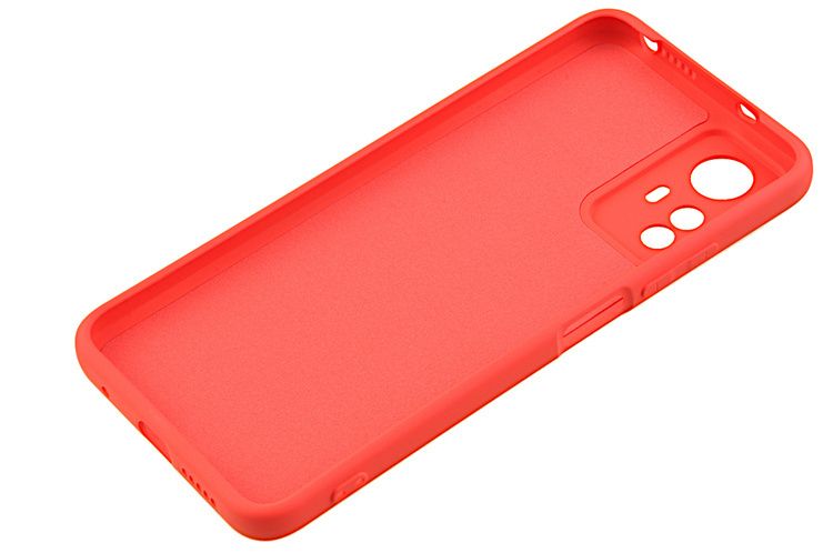 Etui silikonowe Tint do Xiaomi Redmi Note 12s czerwony zdjęcie 3