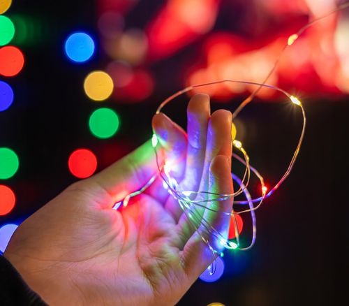 KURTYNA ŚWIETLNA LAMPKI SOPLE DRUCIKI 200 LED 2x2m GIRLANDA USB + ADAPTER na Arena.pl