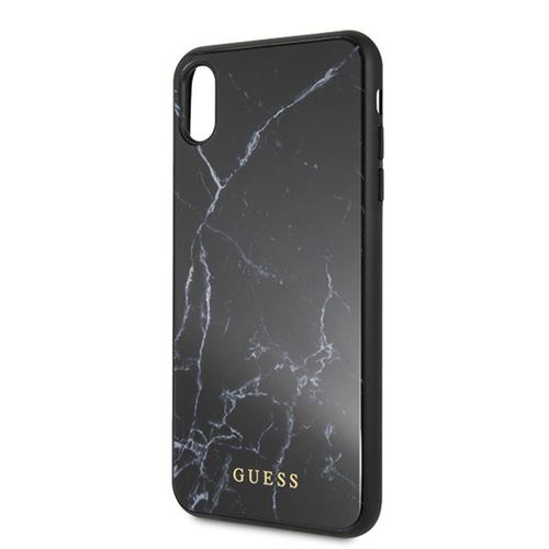 Etui Guess Marble do iPhone Xs Max (czarny) na Arena.pl