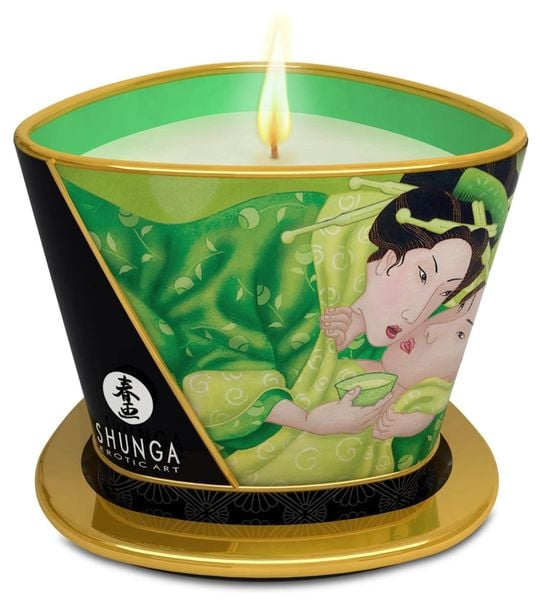 Massage Candle Exotic Green Tea zdjęcie 1