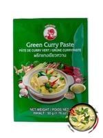 Pasta zielona curry hot chilli ostra przyprawa green curry tajska 50g