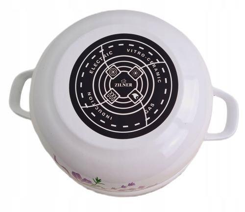 Zestaw garnków Zilner PREMIUM emaliowane 10 el. EIFFLA Garnki emaliowane na Arena.pl